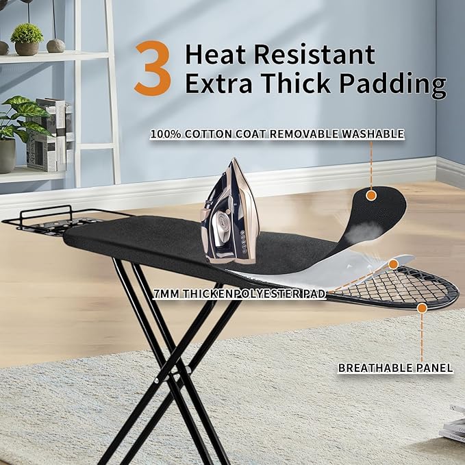 Ironing Board, 43x14 Inch Iron Board - Image 3