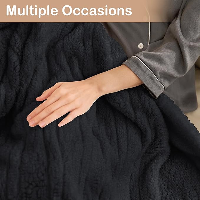 Electric Heated Blanket Full Size 72"×84" - Image 9