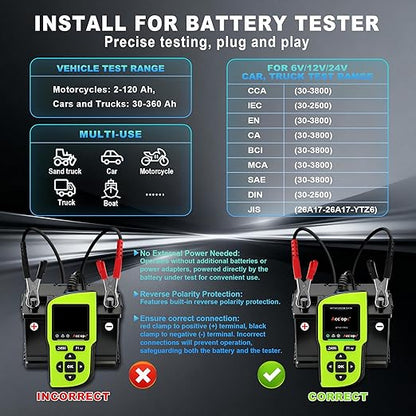 Acclope BT90 PRO 2-360Ah Battery Tester - Image 6