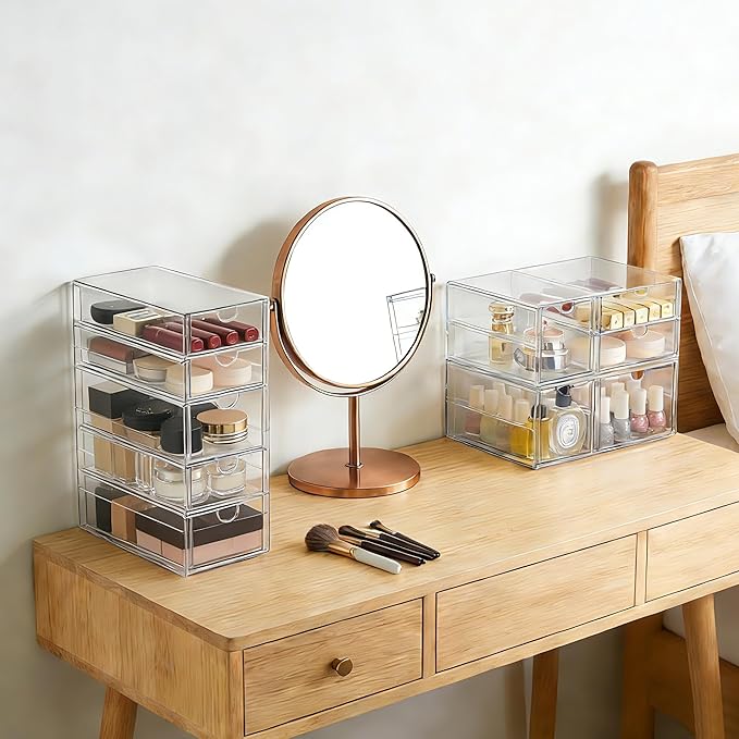 Prsildan Acrylic Drawer Makeup Organizer - Image 5