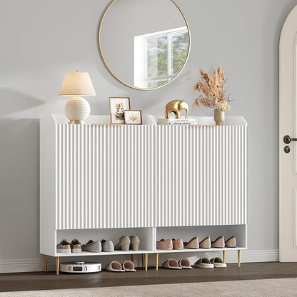 SICOTAS Fluted Shoe Cabinet - Image 7