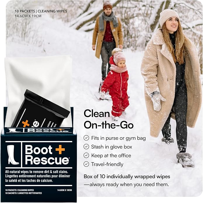 Boot Rescue cleaning wipes for leather and suede boots - Image 8