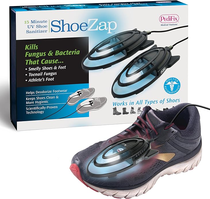 Pedifix ShoeZap Clinically Proven Germicidal Light Technology, 15 Minute UV - Image 3