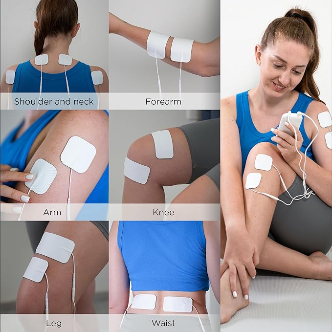 4 in 1 - D.I.Y & Tens Unit & EMS & Massage Muscle Stimulator, Dual Channel TENS - Image 6