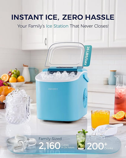 EUHOMY Countertop Ice Maker Machine - Image 2