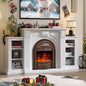 Farmhouse Electric Fireplace by FFBCFDKFurnitureSet