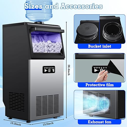 Commercial Ice Maker Machine 100LBS/24H - Image 9