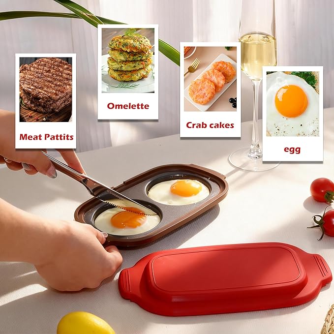 Microwave Egg Cooker, Microwave Egg Poacher | Cooker & Fryer - Image 3