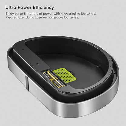 EKO Mirage Semi-Round Motion Sensor Trash Can, 47 Liter / 12.4 Gallon Automatic - Image 7