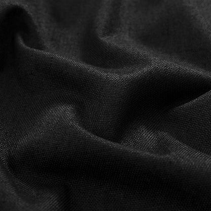KOUFALL 72 Inch Black Curtains for Bedroom, Linen Thermal Blackout Back Tab - Image 7