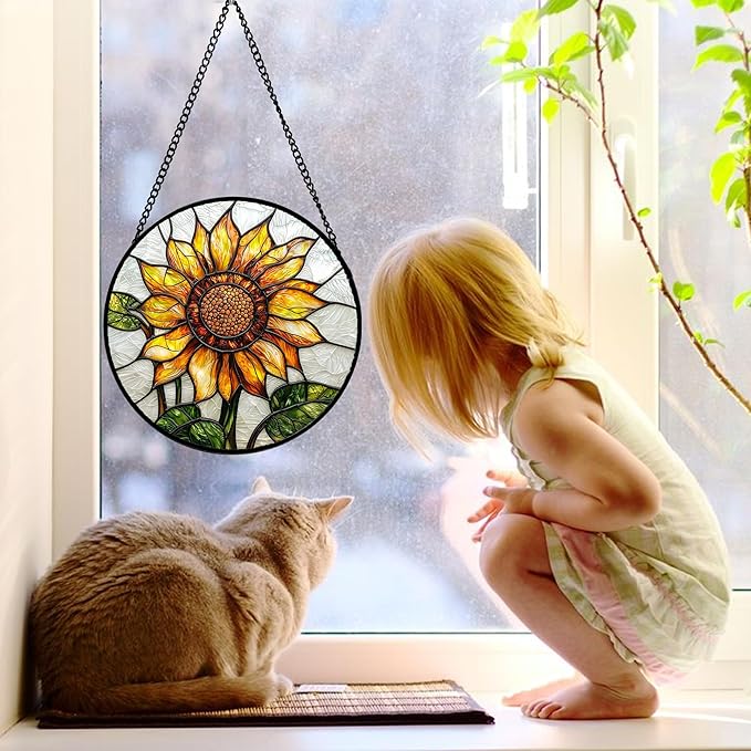 DASTOLL Stained Glass Window Hanging - Image 3