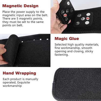Cordless Rechargeable Red Light Therapy Belt, Wearable Infrared Light Therapy - Image 3