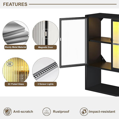 Wall Mounted Bathroom Cabinet - Image 4