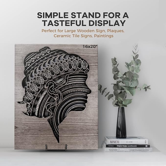 TR-LIFE 3 Pack 8 Inch Large Plate Stands - Image 4