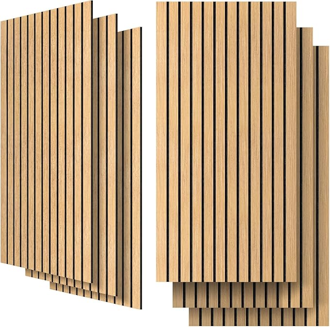 UMIACOUSTICS 6 Packs Acoustic Panel, 47.2 x 23.6 Inches Decorative Sound Proof by UMIACOUSTIC