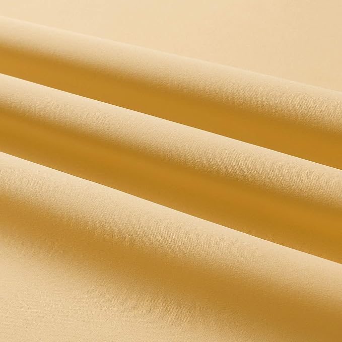 Desert mist Curtains 63 Inches Long Soft Blackout Curtain Panels - Image 8