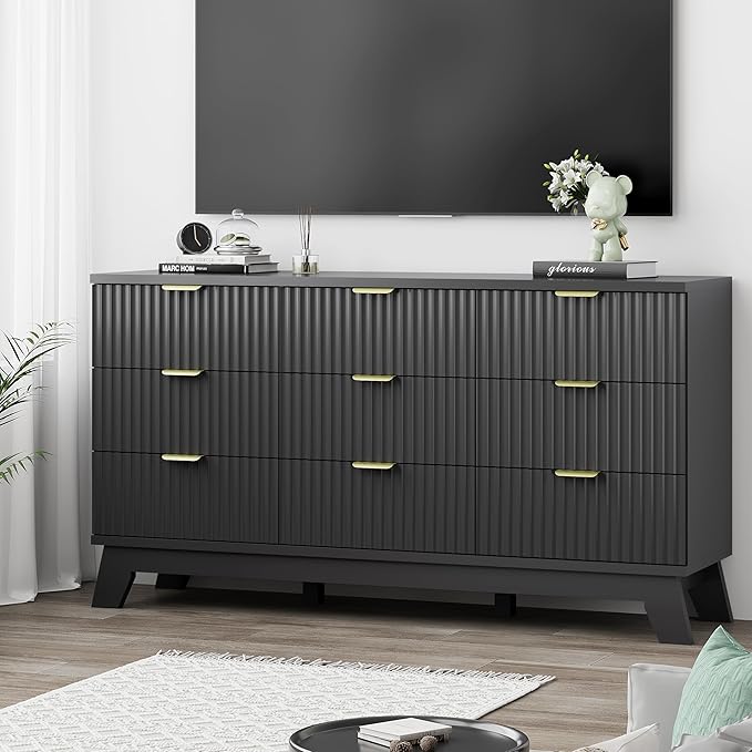 Xixini Fluted Dresser for Bedroom - Image 7