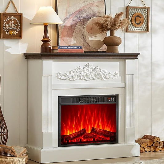 SOOWERY Electric Fireplace by SOOWERY