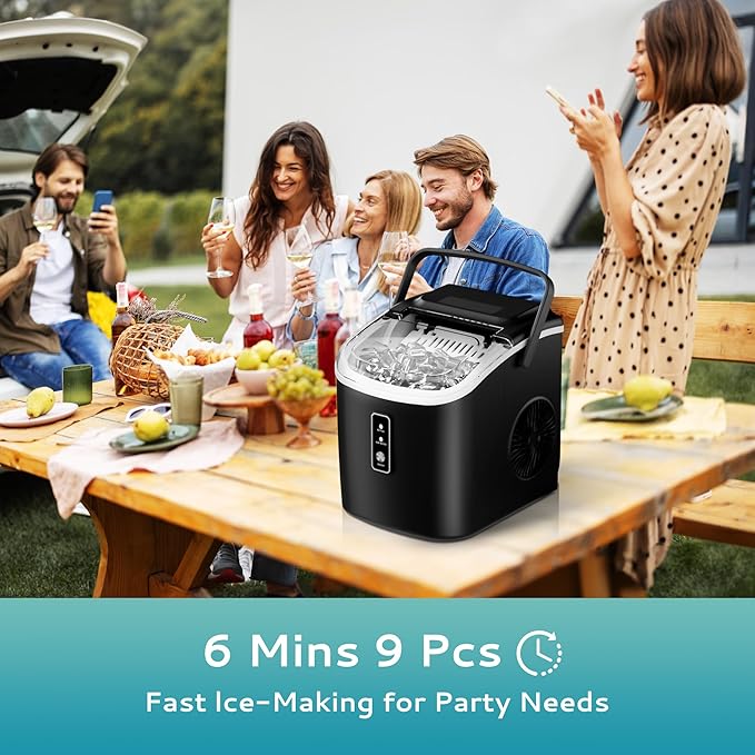 EUHOMY Countertop Ice Maker Machine - Image 3