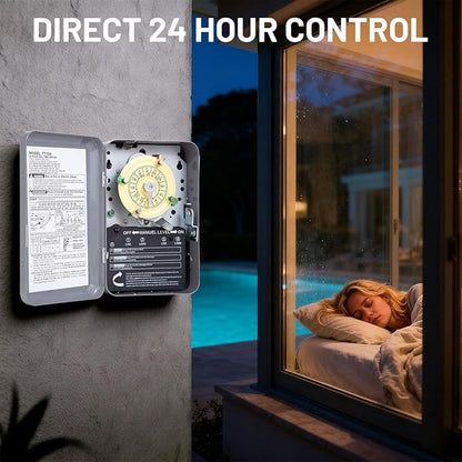 T104M Mechanical Timer Switch Mechanism Only, Heavy-Duty Timer Switch - Image 7