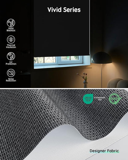 Yoolax Motorized Blinds with Remote, Smart Blinds - Image 6