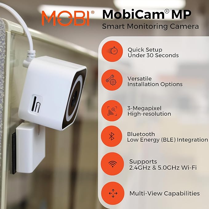 MobiCam MP 1080p Wi-Fi Smart Home Security - Image 3