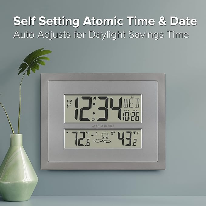 La Crosse Technology Atomic Wall/Table Clock - Image 4