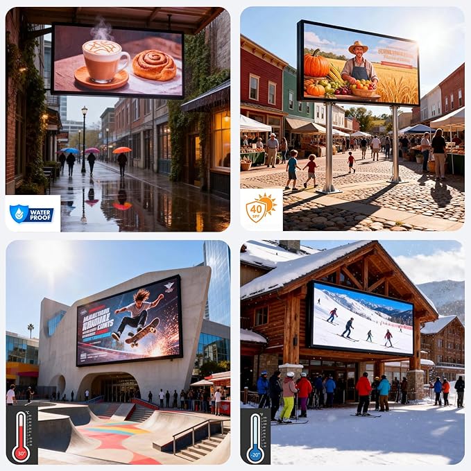 P3 40“x25” Led Sign Programmable Scrolling Digital Display Screen - Image 3