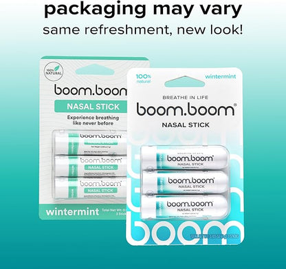 BoomBoom Nasal Stick | Vapor Flow Technology | Cool Refreshing Sensation | - Image 2