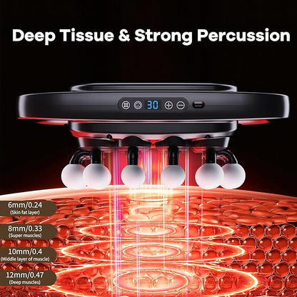 Cexovil 20-Head Massage Gun, 2026 Upgrade Deep Tissue Percussion Massager - Image 2