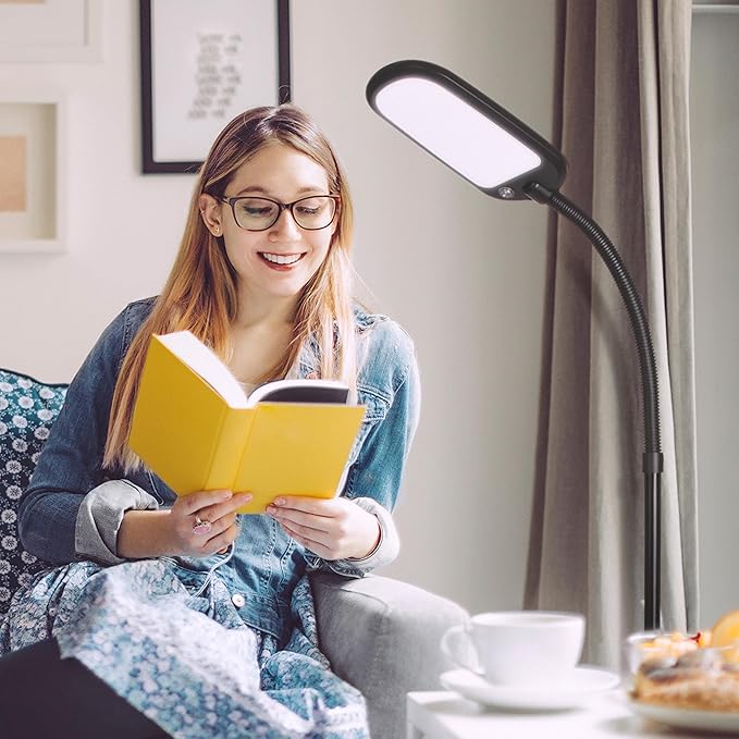 Brightech Litespan Slim LED Floor Reading Lamp - Image 5