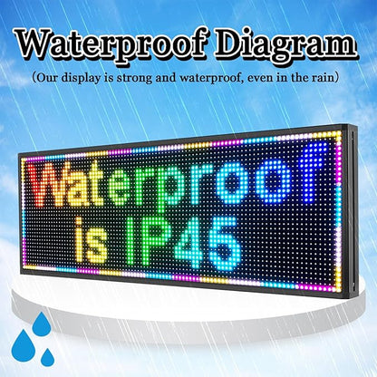 CT-P10 OUTDOOR Colorful Images Texts & Number LED sign board - Image 5