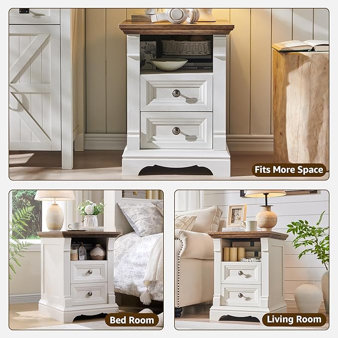 T4TREAM Farmhouse Nightstand - Image 3