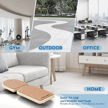Ankle Balance Board Foot Strengthener Trainer, Single Leg Balance Board & Ankle - Image 6