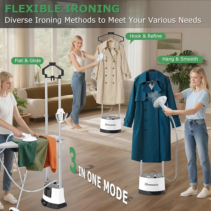 Standing Garment Steamer 1500w Professional Steamer - Image 2