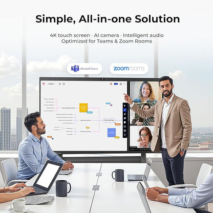 NearHub S Pro 4K UHD Smart Board, 75” Windows 11 Interactive Whiteboard - Image 4