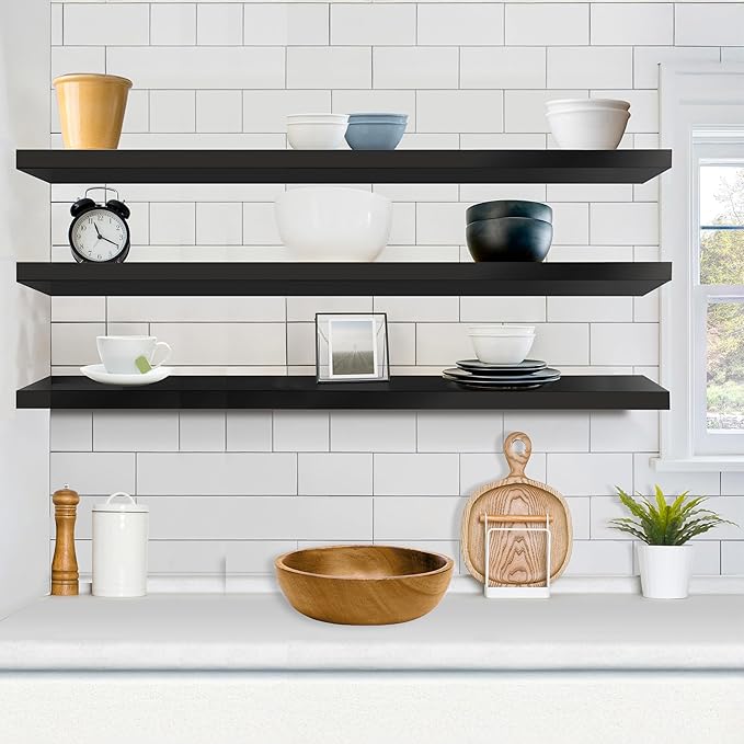 Sorbus Floating Shelves for Wall - Image 2