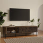 LuxenHome TV Stand for Living Room up to 80'' TVs, Media Console TV Console by LuxenHome