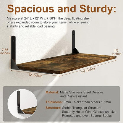 Fun Memories Deep Floating Shelves - Image 3
