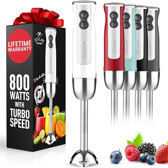 Zulay Immersion Stick Mixer Hand Blender by ZulayKitchen