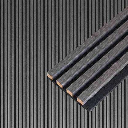 NeatiEase Wood Wall Panels, 9 Feet Acoustic Slat Wall Panels - Image 6
