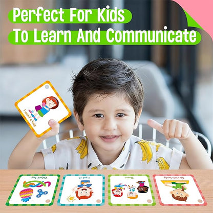 Special Needs Communication Cards, 40 Double-Sided Cards 80 Basic Special Needs - Image 4