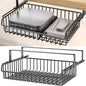 Under Desk Drawer, Slide Out Design, No Drill Metal Under Desk Cable Management by ENONCI