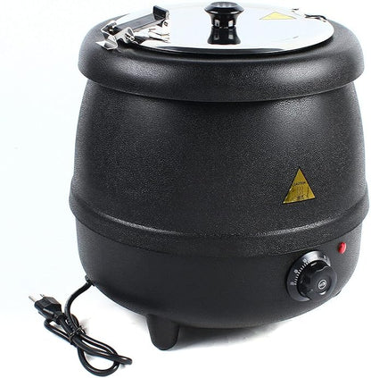 10L Commercial Electric Soup Kettle Pot Soup Maker Stainless Steel Insert Pot - Image 9