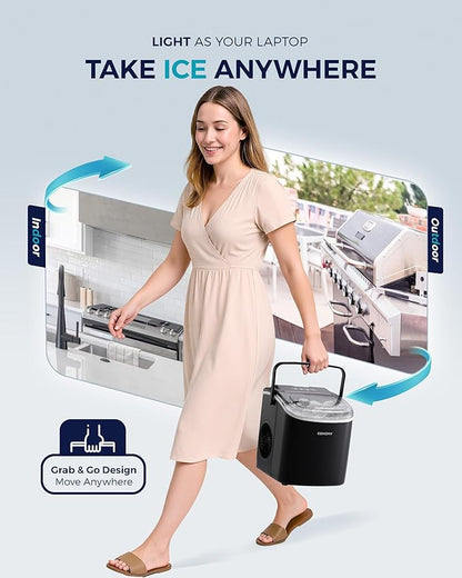 EUHOMY Countertop Ice Maker Machine - Image 4