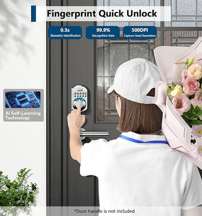 TEEHO TE002 Fingerprint Door Lock - Image 3