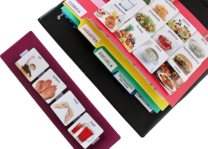Visual Communication Book, 162 ASD Photo Picture Cards: Autism Language by Smile4Autism