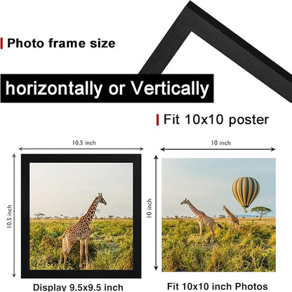 TKYGU 10 x10 Picture Frame Set of 3 - Image 2