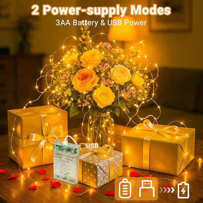 litogo 2 Pack Fairy Lights Battery Operated - Image 5