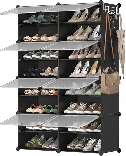 SONGMICS Shoe Rack Organizer, 8-Tier Shoe Storage Cabinet by SONGMICSbySONGMICSHOME